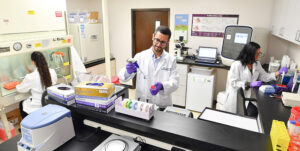 Conducting innovative research - Saint John's Cancer Institute