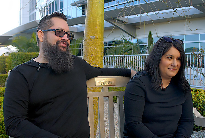 Andy and his wife share their story at Saint John's Health Center