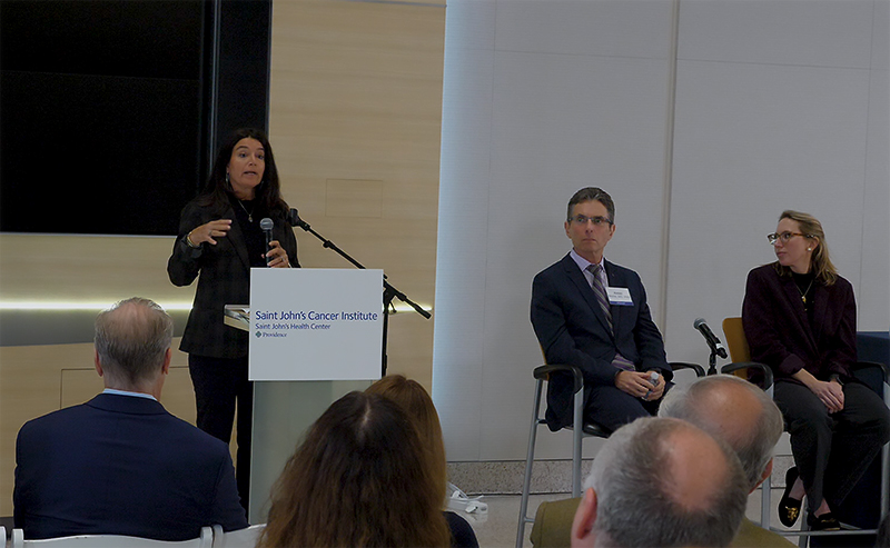 Dr. Ora Gordon presents at Saint John's