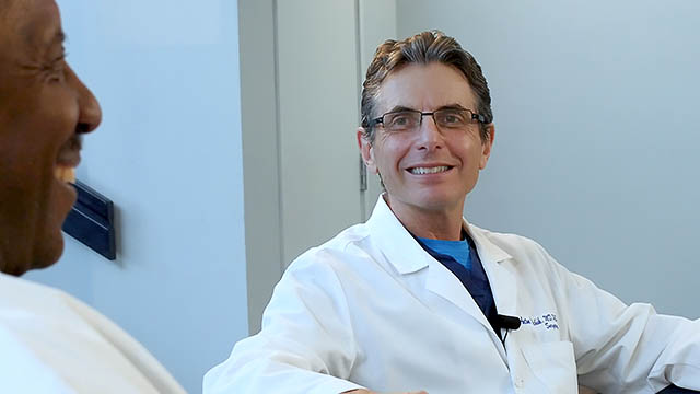 Dr. Bilchik explains care approach at the Digestive Health Institute.