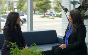 Dr. Ora Gordon and Lynda Baxter - Inspirational Leadership - Saint John's Cancer Institute
