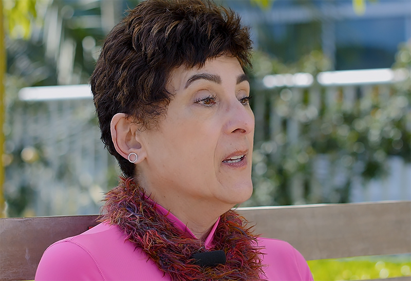 Elsa shares her cancer journey at Saint John's Health Center.