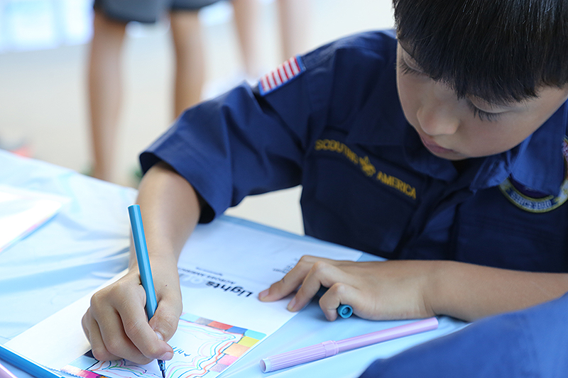 Children drawing - Lights of Hope