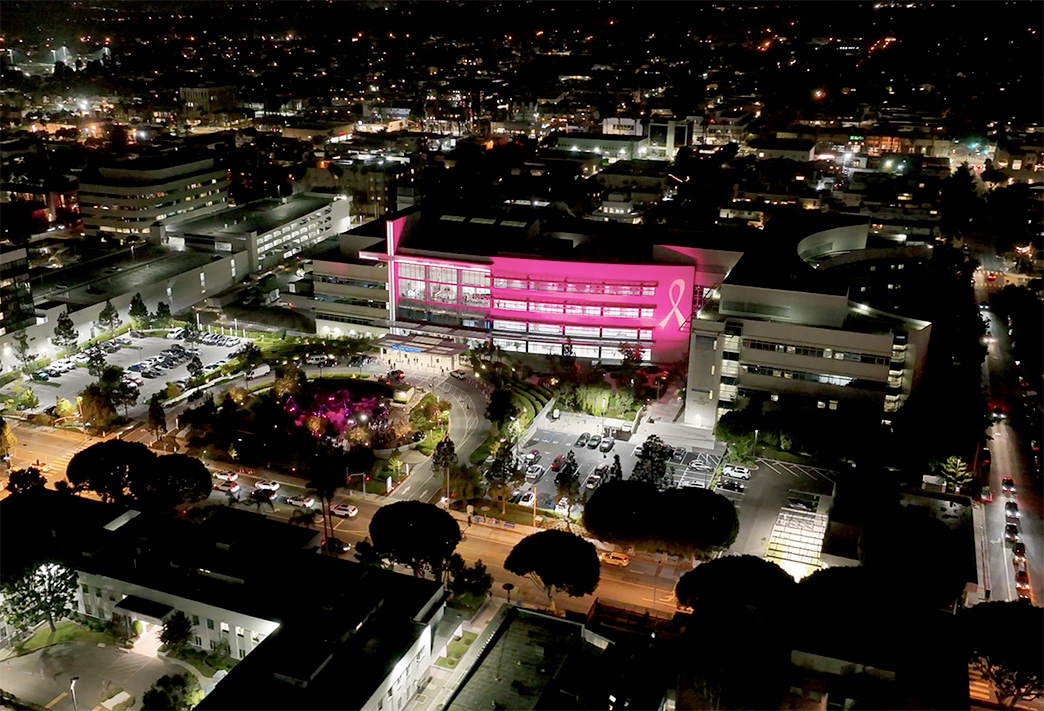2025 SJHC Lighting Event - Breast Cancer Awareness