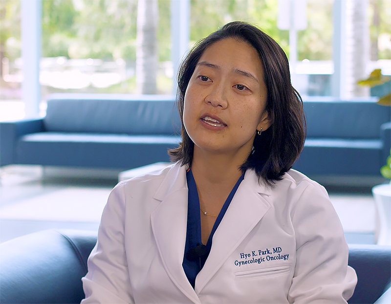 Dr. Hyo Park explains why Valerie's history was a factor