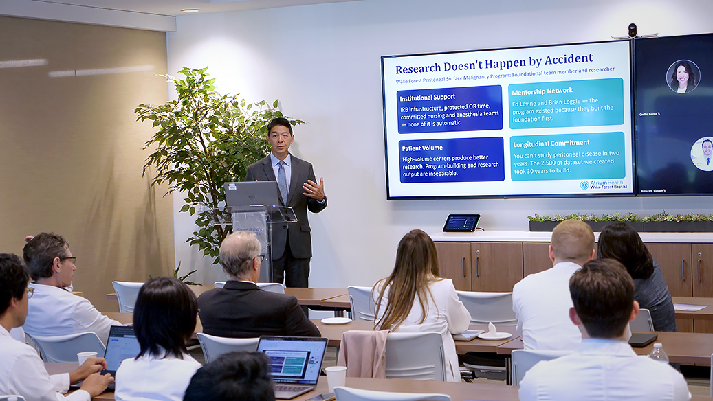 Visiting & Keynote Speaker - Fellowship Research Day - Dr. Perry Shen