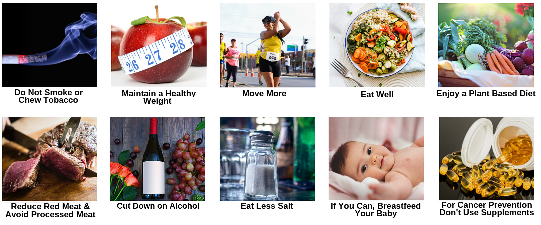 10 Tips to reduce cancer