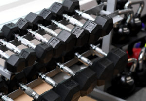 Resistance exercises — free weights