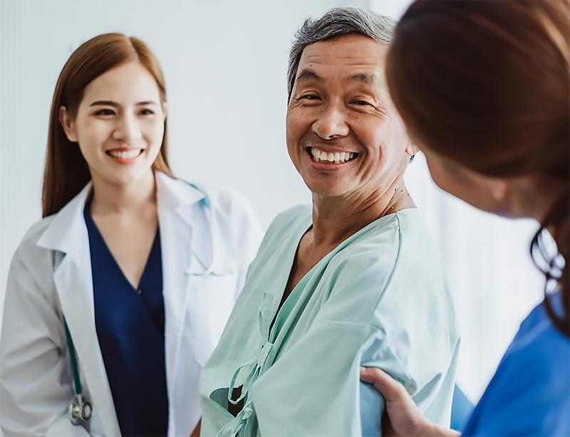 Patient consultation - Histotripsy- Saint John's Health Center