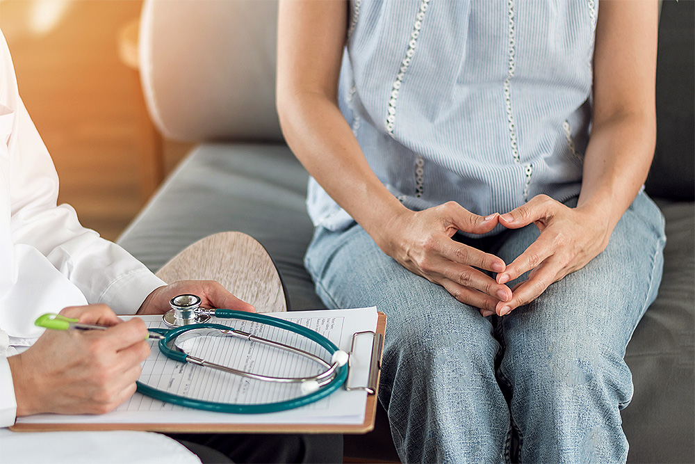 Patient Consultation - Cervical Cancer - Saint John's Health Center