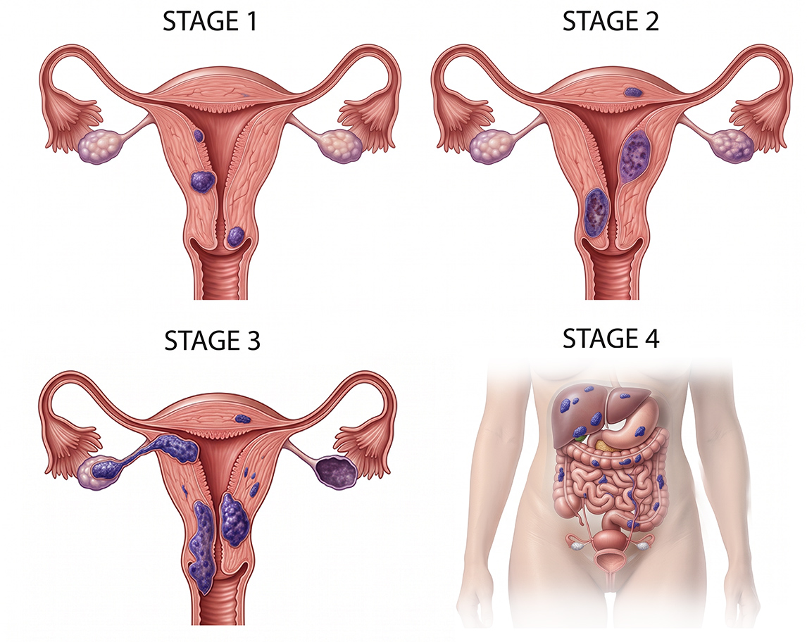 Endometrial cancer stages - Saint John's Cancer Institute