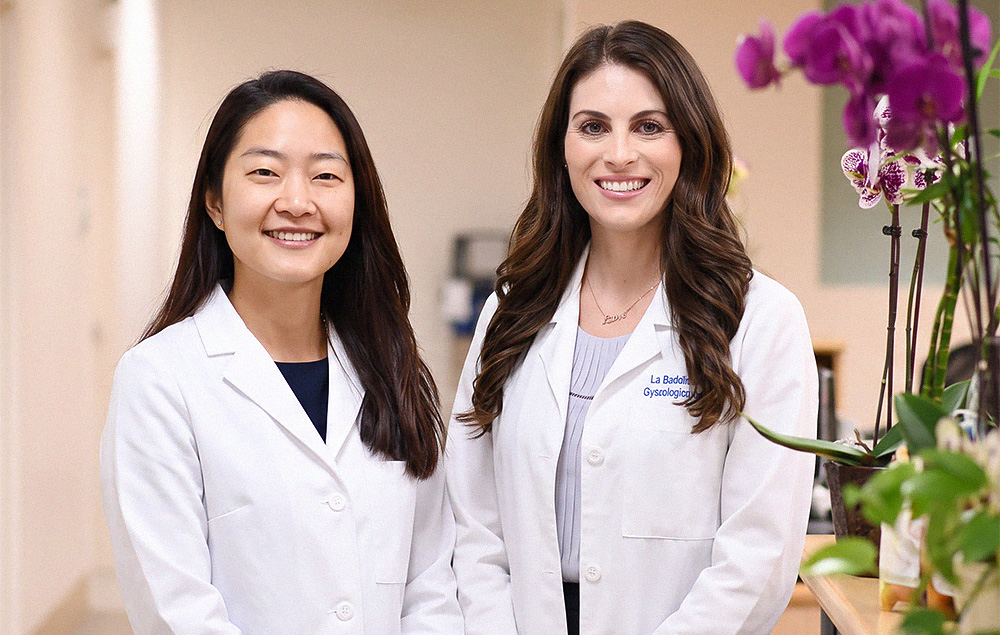 Hyo Park, MD, and Lisa Stern, PA