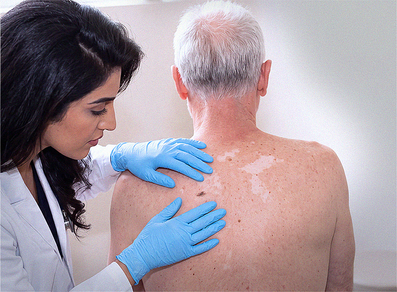skin cancer screening - moles-family history-sun damage, changing skin lesions