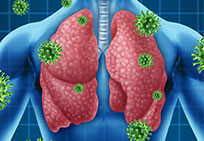 Rendering of lung disease