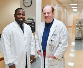 Dr. McKenna and Dr. Onugha