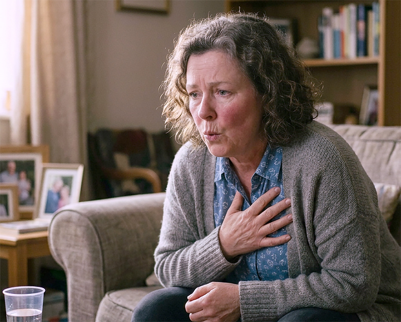 Diaphragm Paralysis - breathing dificulty