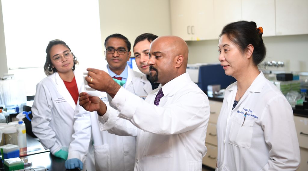 Translational Neurosciences department researchers working together