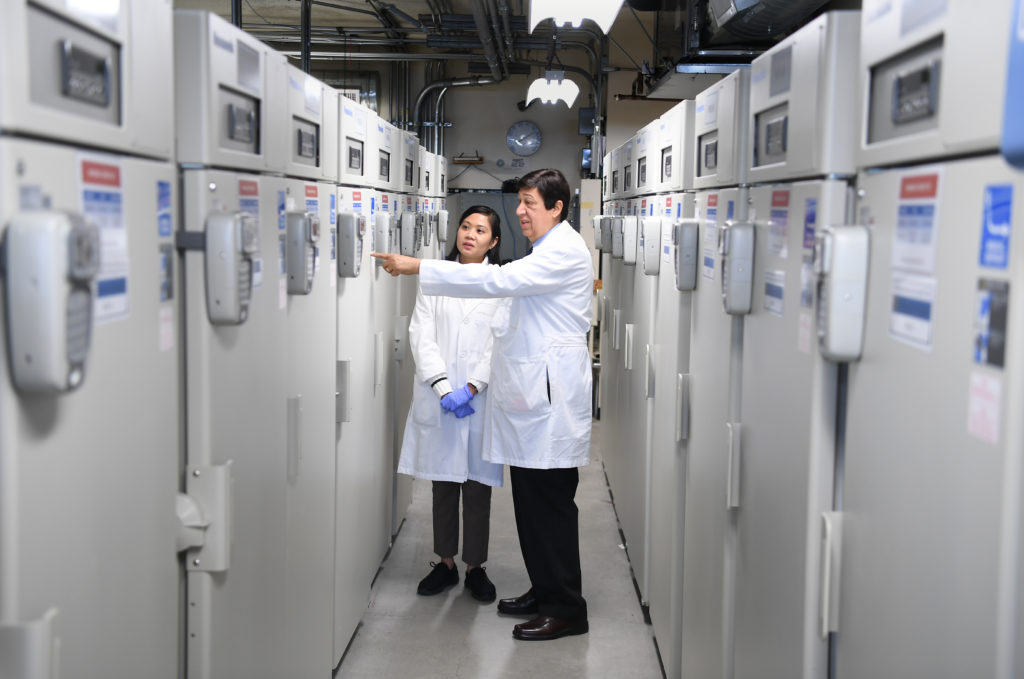 View of the Translational Research Specimen Repository