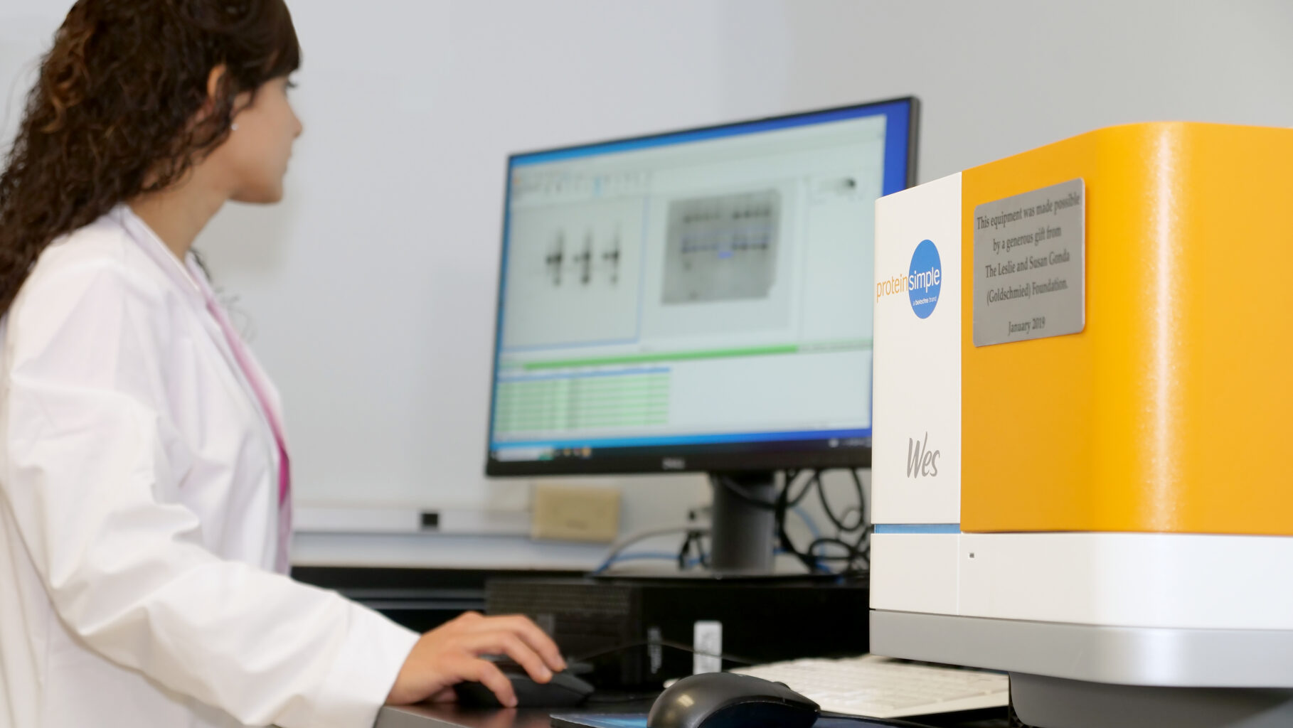 Protein Simple - A biotech brand - The Leslie and Susan Gonda (Goldschmied) Foundation - January 2019- Dr. Daniela