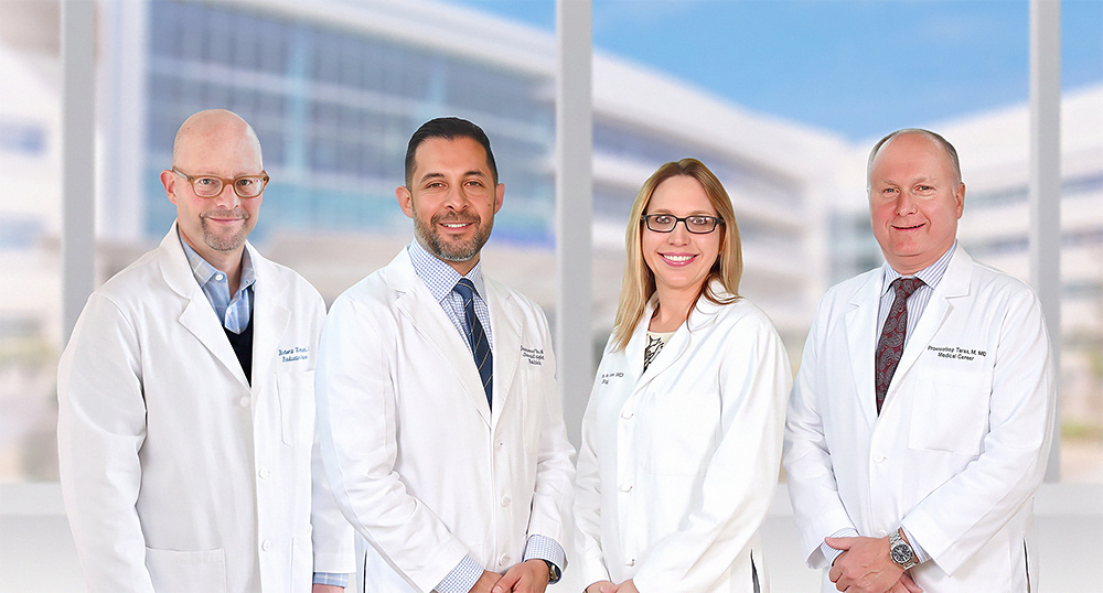 The Urology and Radition team at Saint John's Health Center
