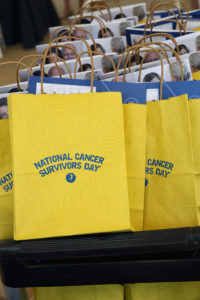 National Cancer Survivors Day bags