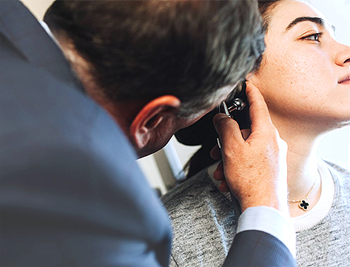 Dr Griffith ENT Patient Examination