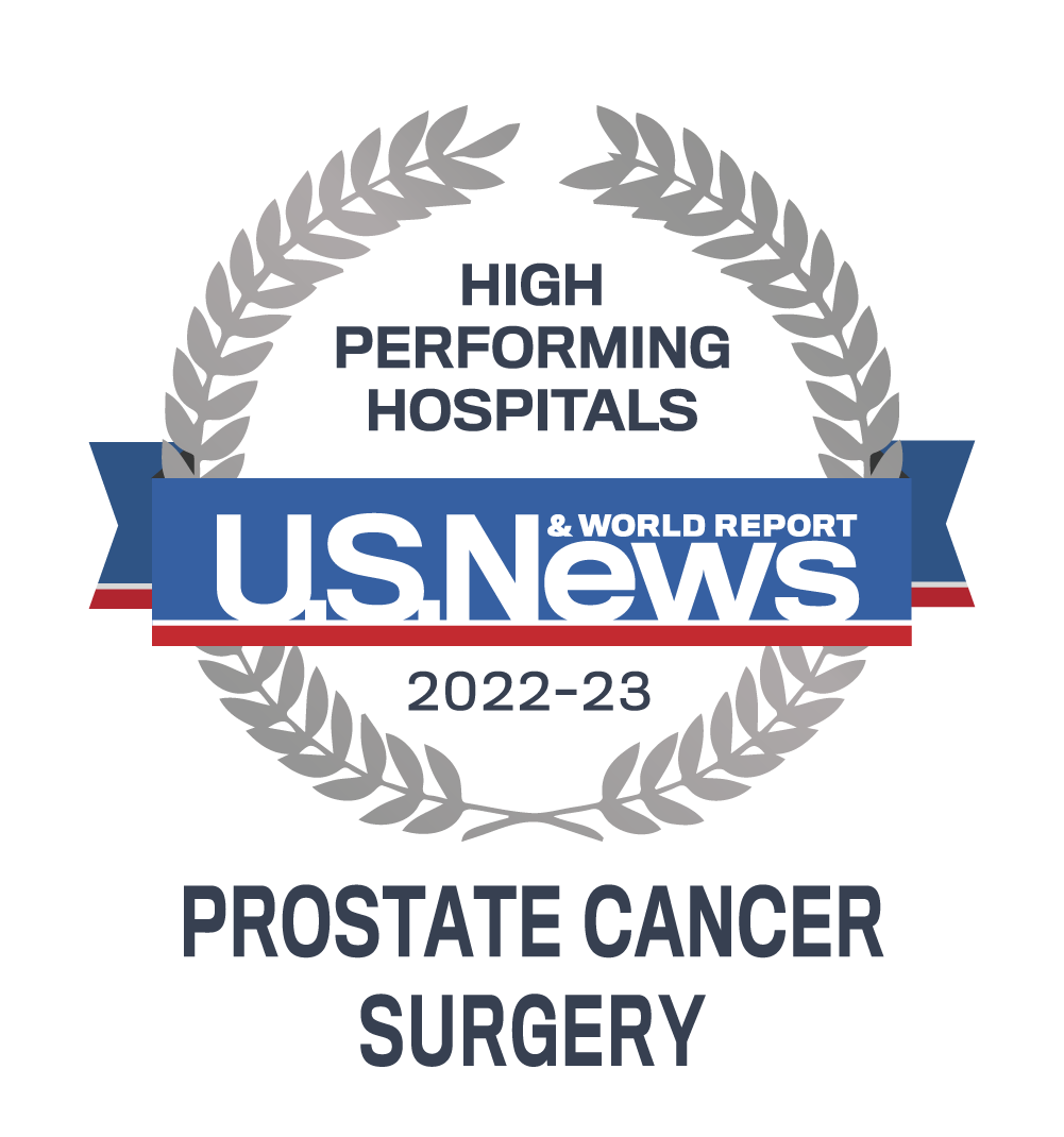 High Performing Hospitals - Prostate Cancer Surgery - US News 2022-2023