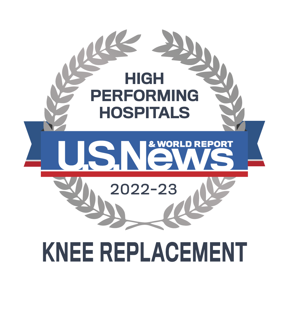 High Performing Hospitals - Knee Replacement - US News 2022-2023