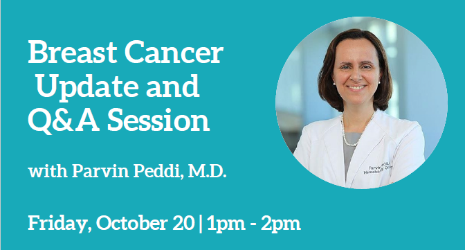 Parvin Peddi CSC SouthBay Workshop October 20th 2023 Saint Johns Cancer Institute