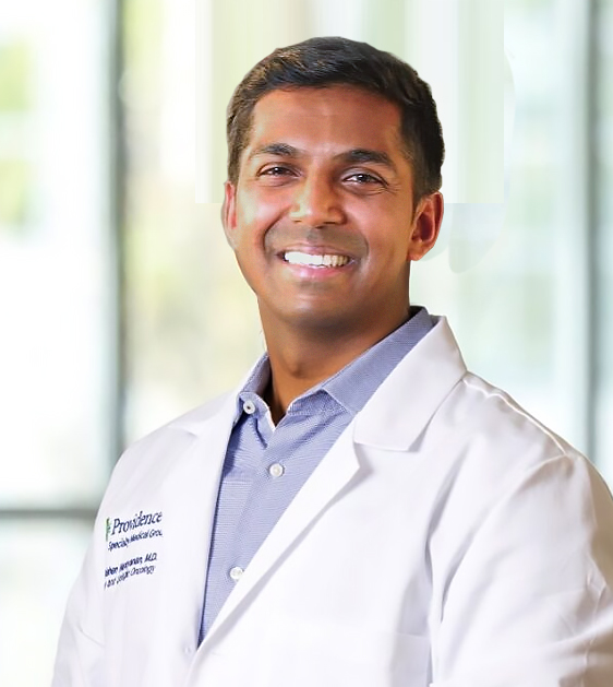 Dr. Ramkishen Narayanan, Director of Urologic Health at the Disney Family Cancer, Providence, Saint Joseph Medical Center