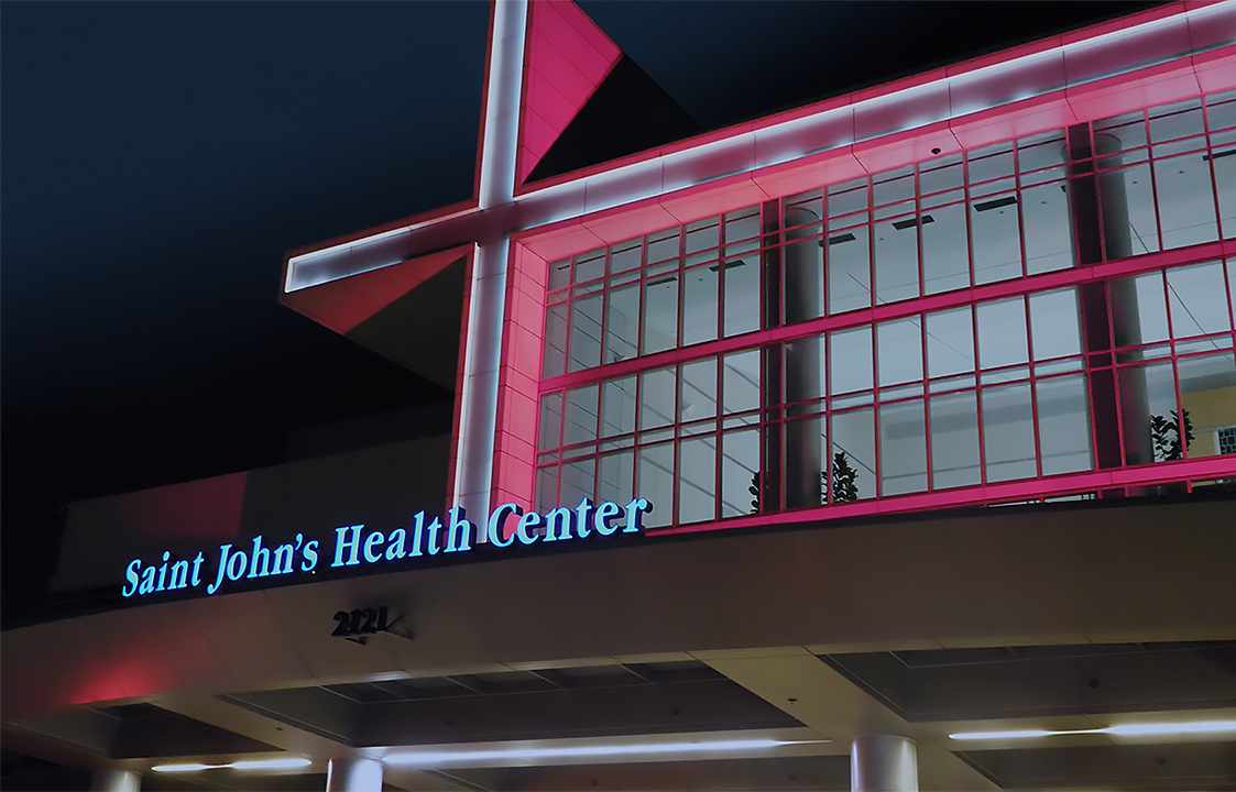 Saint John's Health Center Llighting Event - 2024