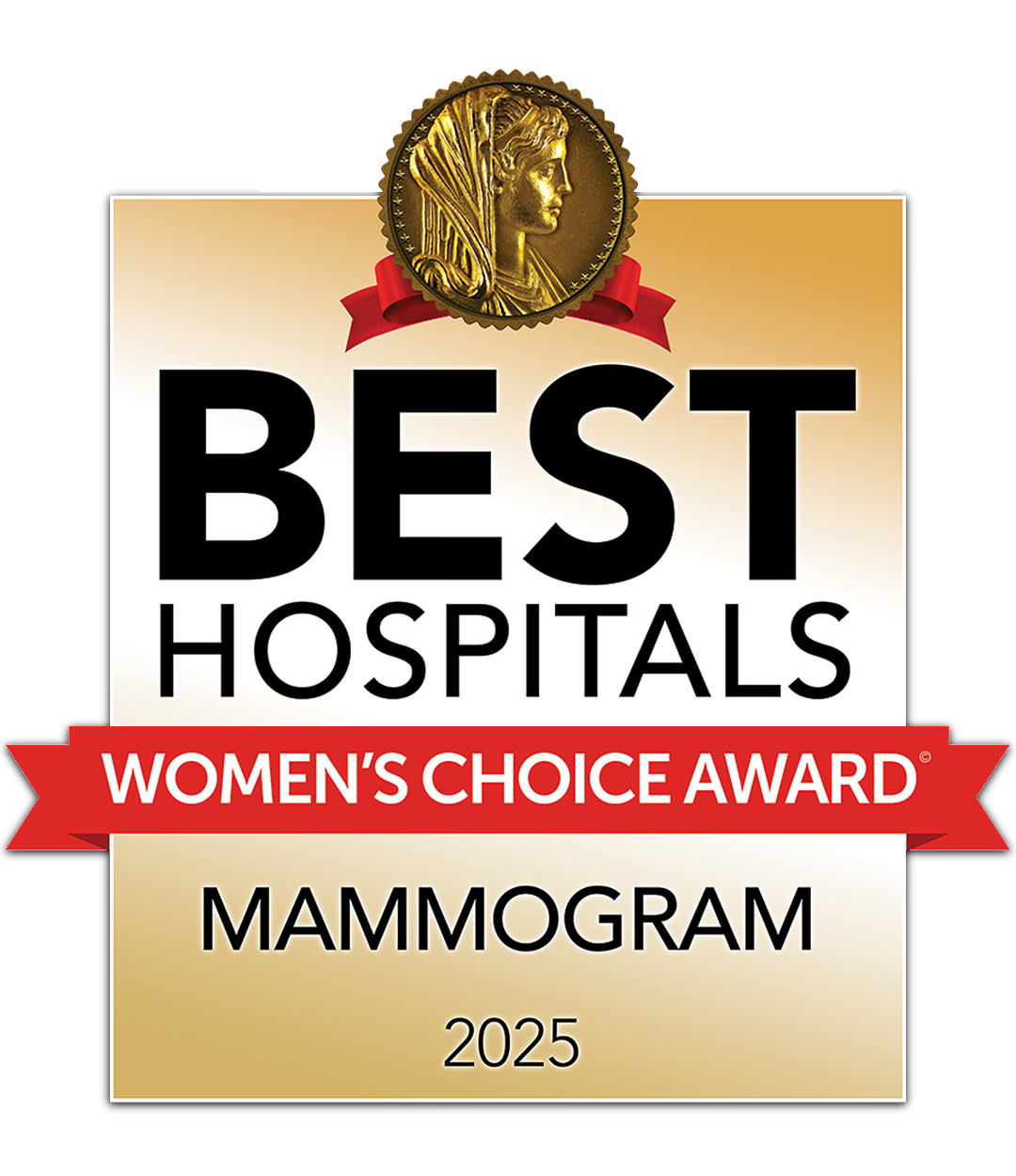 Women's Choice Award - Best Hospitals -Mammogram 2025