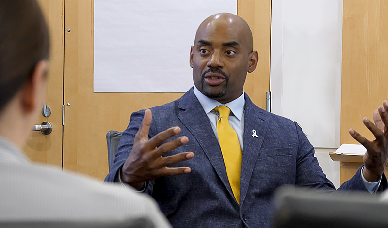 Chris Draft shares his experience as a lung cancer advocate.