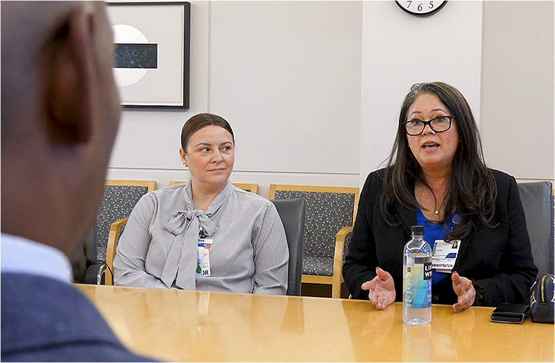 Lynda Baxter discusses the lung cancer screening initiative.