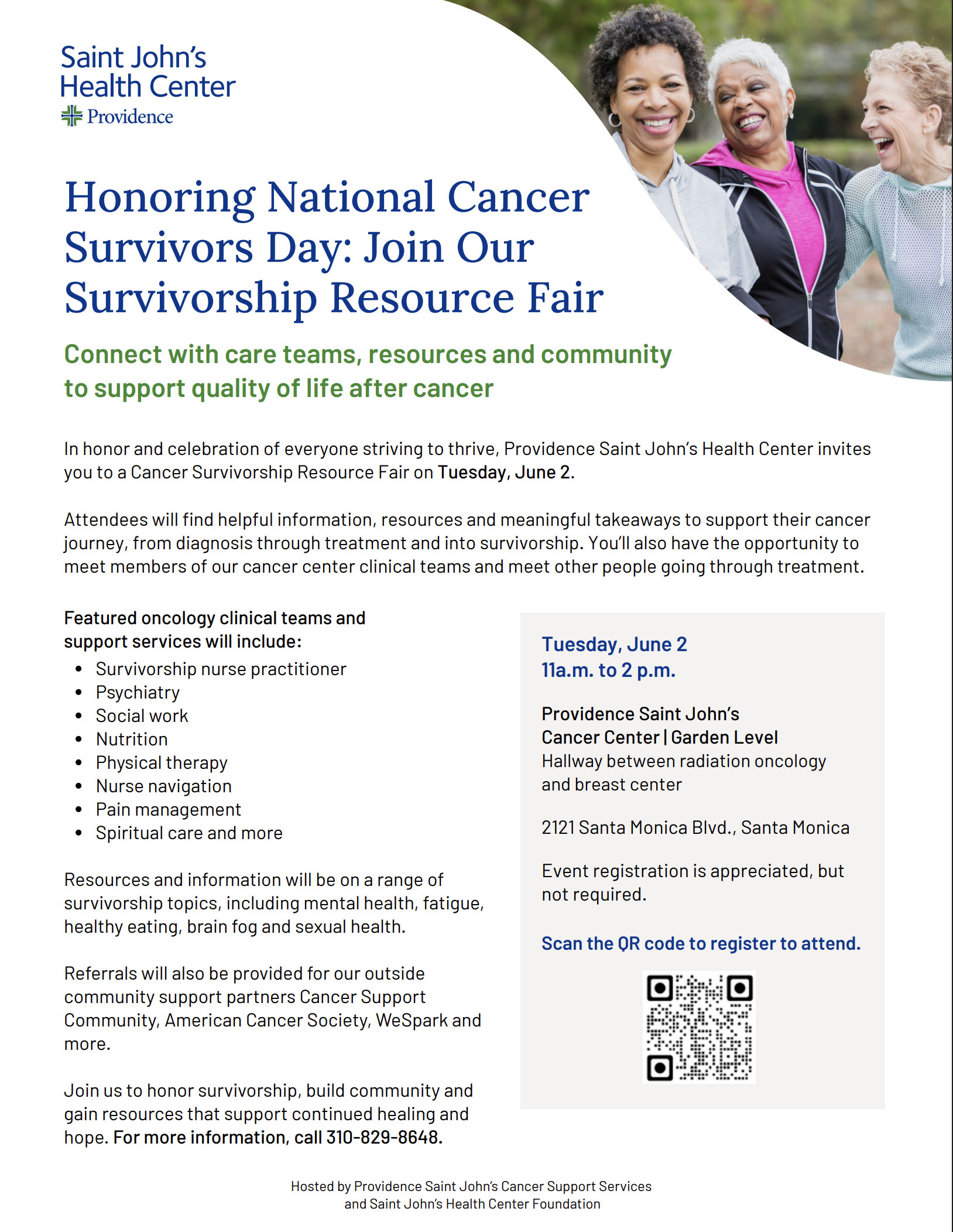 PSJHC Cancer Survivor's Day 2026